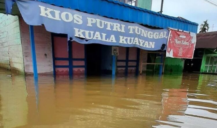 13 Desa dan 1 Kelurahan di Kecamatan Mentaya Hulu Banjir
