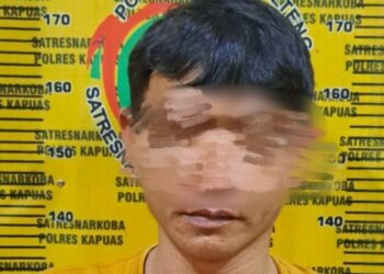 Satnarkoba Polres Kapuas Tangkap Pengedar Sabu Sei Hanyo