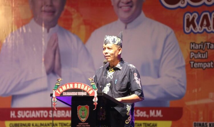 Bangkitkan Ekonomi Kreatif, Disbudpar Kalteng Gelar Seni Budaya