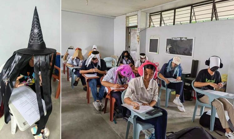 Viral! Topi Anti Nyontek yang Digunakan Mahasiswa Saat Ujian, Lucu dan Kreatif