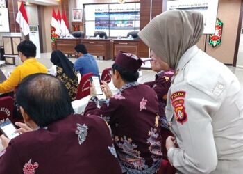 Polda Kalteng Gelar Indeks Tata Kelola Online