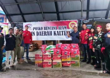 Bantuan Binda Kalteng Banjir Palangka Raya