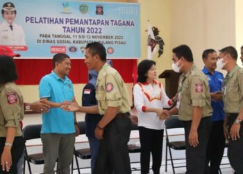 Tagana Pulang Pisau Diberikan Pelatihan Pemantapan Bencana