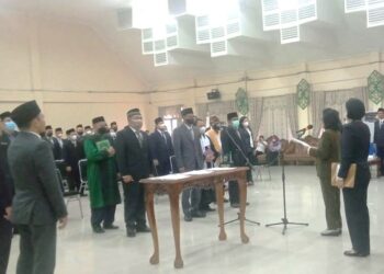 Bupati Pulang Pisau Lantik 84 Pejabat