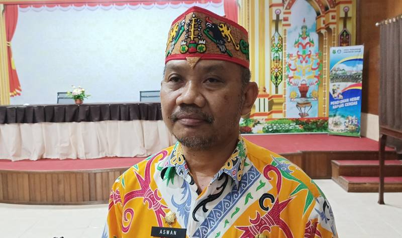Kepala BKPSDM Kabupaten Kapuas, Drs Aswan.M.Si