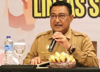 Teks Poto: Kepala DPPKBP3APM Kota Palangka Raya, Sahdin Hasan