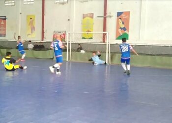 Tampil Percaya Diri, Tim Futsal PWI Kalteng Cukur PWI Bengkulu 9-0