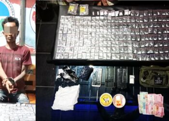 Polres Katingan Amankan 93,99 Gram Sabu