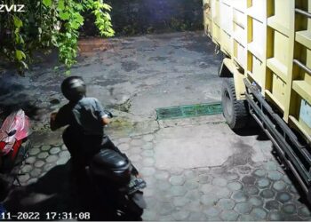 Ditinggal Sholat, Motor Depan Rumah Raib Digondol Maling