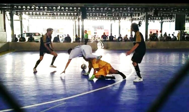 Tampil Perdana, Tim Futsal PWI Kalteng Libas PWI Kepri 8-2