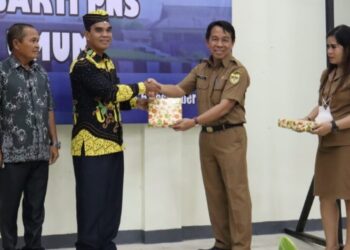 Peringatan Hari Bakti PU Gumas Diwarnai Perpisahan Sekdis yang Purnatugas
