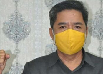 Anggota DPRD Kabupaten Katingan, Tony Yosepta ketika diwawancarai, Kamis (1/12/2022)