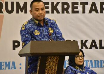 Asisten Bidang Administrasi Umum Sri Suwanto menghadiri Rapat Komisariat Wilayah Forum Sekretaris Daerah Seluruh Indonesia (Forsesdasi) Provinsi Kalteng