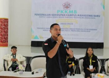 Teks Poto: Calon Presiden BEM IAHN-TP Palangka Raya, Irpandi