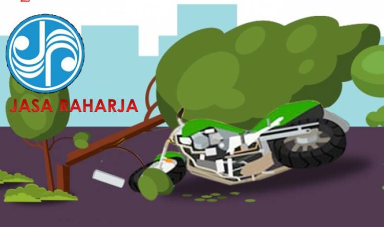 Foto Ilustrasi Kecelakaan Nabrak Pohon, Jasa Raharja ( Sumber : www.PMJNews.com)