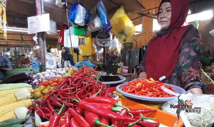 Harga Cabai di Palangka Raya Semakin Pedas, Tembus Rp. 70 Ribu Per Kilogram