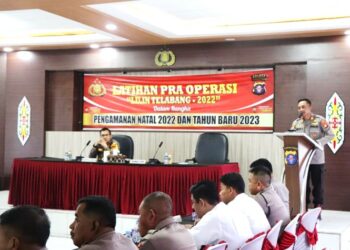 Polisi Perketat Penjagaan Nataru di Kabupaten Katingan