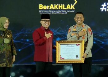 Polres Barsel Menerima Penghargaan WBBM Tahun 2022
