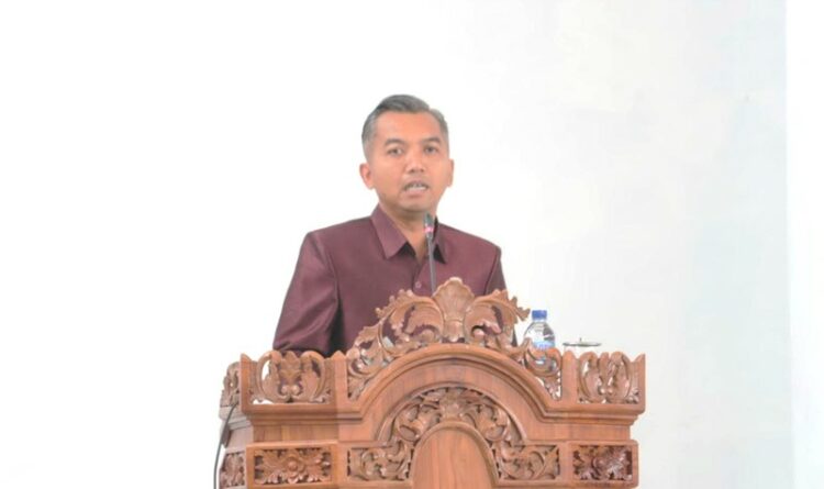 Ketua DPRD Seruyan Sampaikan Laporan Kinerja Dewan Tahun 2022
