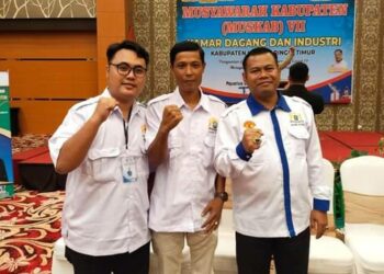 Ketua Kadin Kotim Susilo, ST (Kanan)