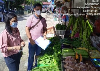 Jelang Nataru, Harga Bapok di Kabupaten Gunung Mas Stabil