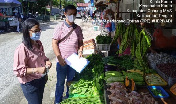 Jelang Nataru, Harga Bapok di Kabupaten Gunung Mas Stabil
