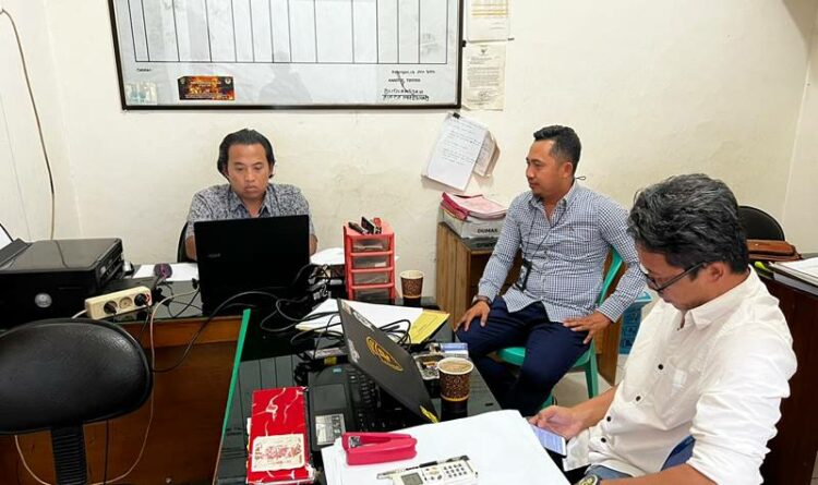 Polres Katingan menerima laporan TV kabel yang diduga melakukan pelanggaran, Jumat (2/12/2022).