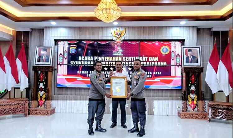 Rumah Sakit Bhayangkara Tingkat III Palangka Raya Terakreditasi Paripurna
