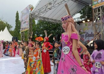 Suasana kegiatan fashion show. (Ist)