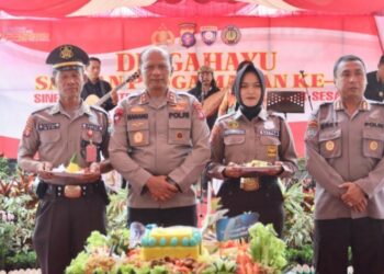 Kapolda Kalteng Pimpin Upacara HUT Satpam Ke-42