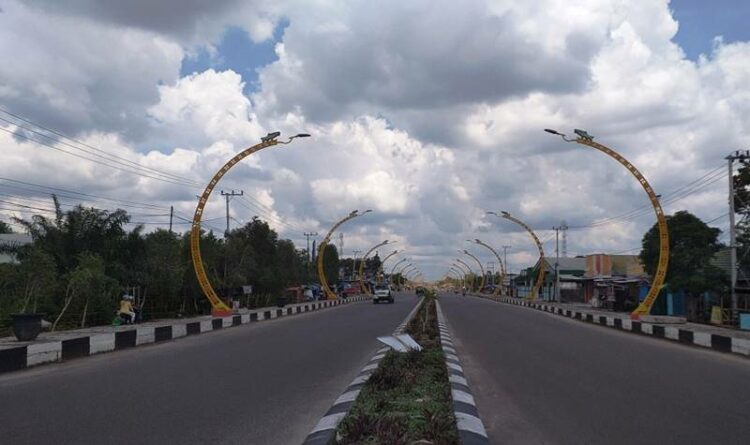 Jalan Tjilik Riwut Sampit terus dilakukan perbaikan