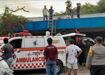 Terjadi Lagi, Kuli Bangunan Nyaris Tewas Tersetrum Listrik