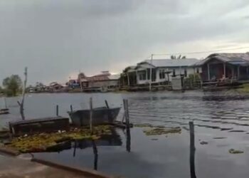 Sungai Sirau di Juru Banu (foto : ist)