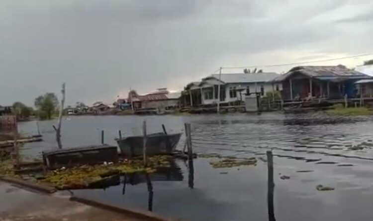 Sungai Sirau di Juru Banu (foto : ist)