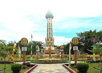 Taman Kota Sampit Akan Dibenahi, Air Mancur Menari Siap Dibangun