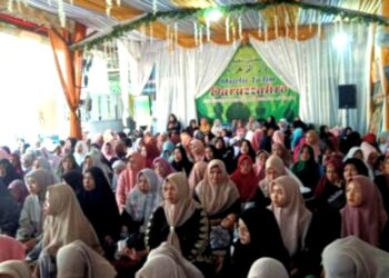 Ratusan Jamaah Hadiri Isra Mi'raj Nabi Muhammad SAW di Majelis Ta"alim Daruzzahroh