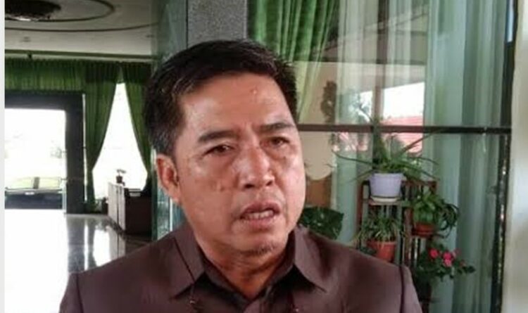 Anggota DPRD Kabupaten Katingan Tony Yosepta ketika diwawancarai, Selasa (14/2/2023).