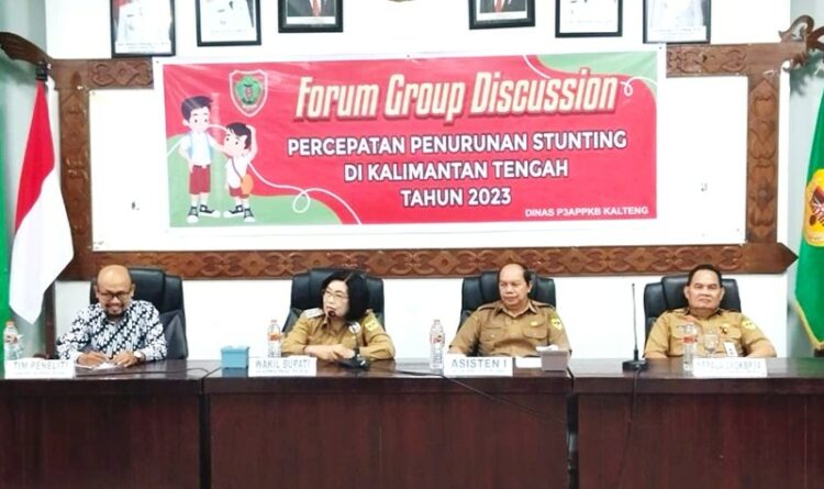 FGD Digelar Rangka Percepatan Penurunan Stunting