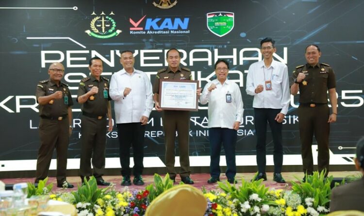 JAM-Intelijen Menilai Sertifikasi ISO 17025 Jadi Langkah Penting