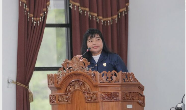 Foto : Anggota DPRD Seruyan, Atinita (20/2/2023)