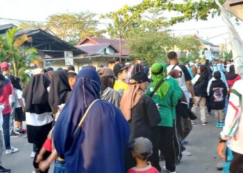 Peringati 1 Abad NU, Bupati Apresiasi Jalan Sehat NU