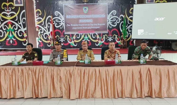Ketua DPRD Seruyan hadir pada pelaksanaan Musrenbang Kecamatan Seruyan Hilir