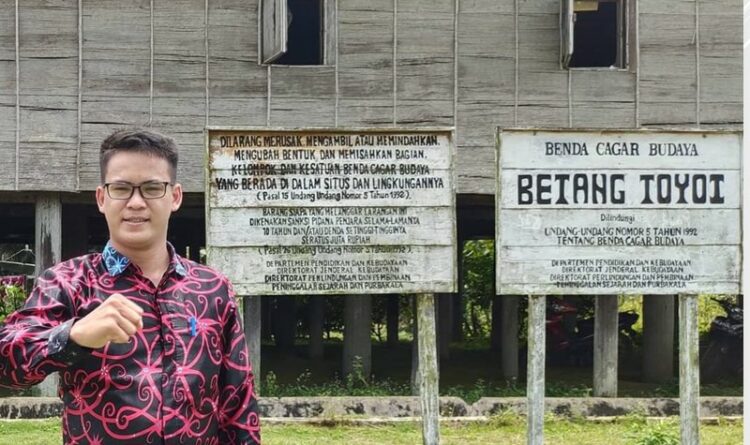 Keterangan : Pemuda asal Gunung Mas, Try Cahyadi Yuseva.(ist)