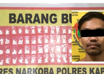 Edarkan 295 Butir Obat Terlarang Warga Kabupaten Kapuas Diamankan Polisi