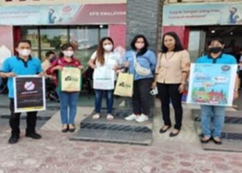 Laksana OPLAS, DLH Kota Palangka Raya Kurangi Penggunaan Kantong Plastik