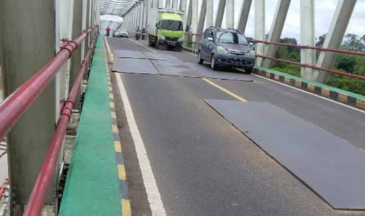 Jembatan Sei Katingan Bakal Diperbaiki