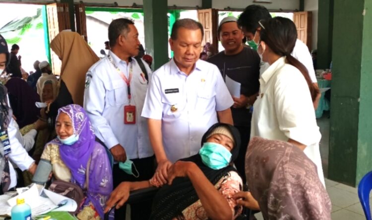 Bupati Kapuas Sambangi CJH Kapuas,Pemeriksaan Kesehatan Lanjut