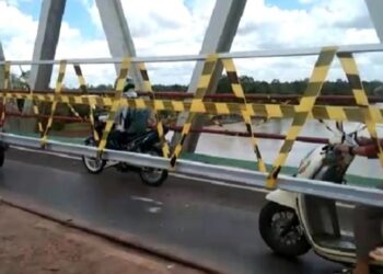 Sistem Satu Arah Di Jembatan Katingan Mulai Diberlakukan