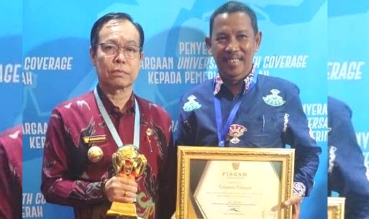 Kabupaten Katingan Terima Penghargaan UHC Award