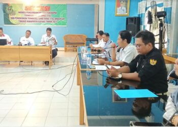 DPMD Seleksi TTG Untuk Mewakili Kapuas Tingkat Provinsi Kalteng